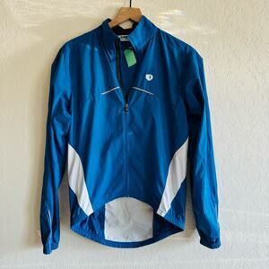 Pearl Izumi | blue bicycling jacket